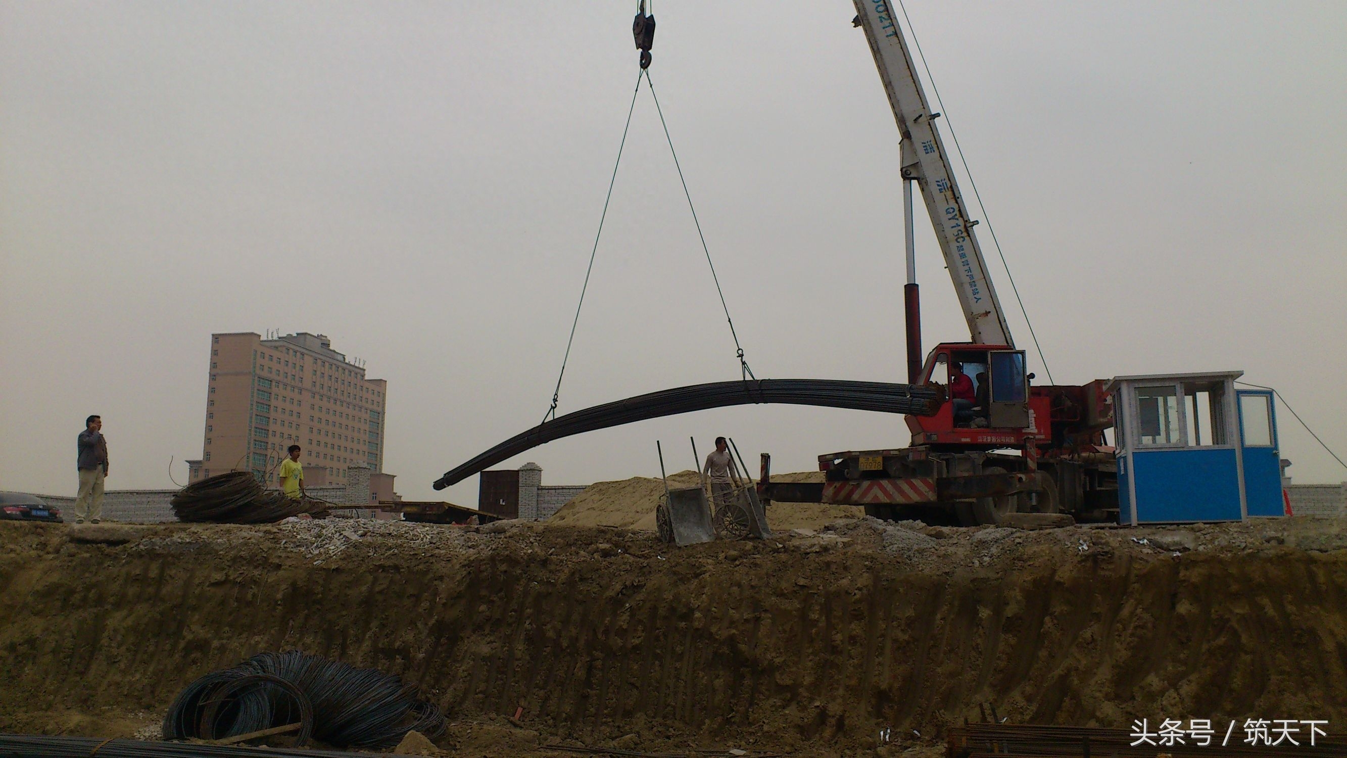 工地所用钢筋检测不合格，是如何处理的