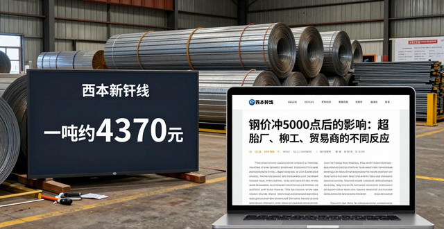 西本新干线每日钢材价_钢价上涨对制造业影响_钢价5000点分析