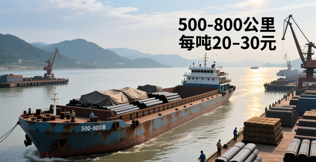 1000吨钢材内河运输费用_内河运输钢材价格_钢材运费计算