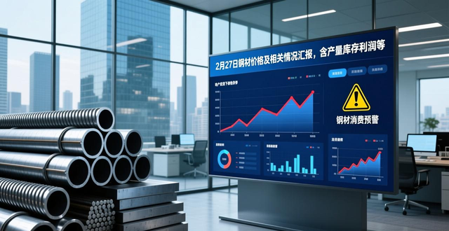 2月27日钢材价格及相关情况汇报，含产量库存利润等