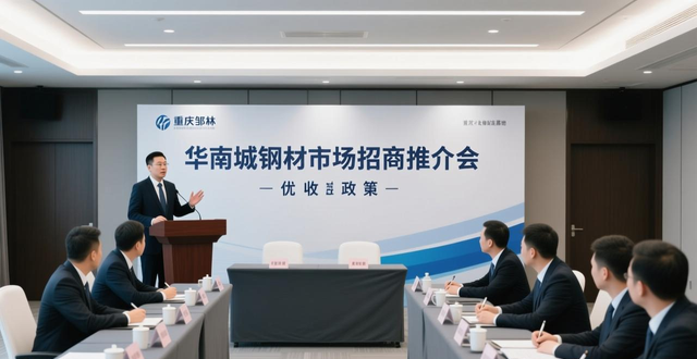 重庆钢材市场搬迁_钢材物流园招商手册_重庆华南城钢材市场招商