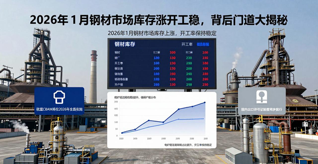 钢铁行业库存增长 开工率维持高位 需求结构分化_2026年钢材市场预测