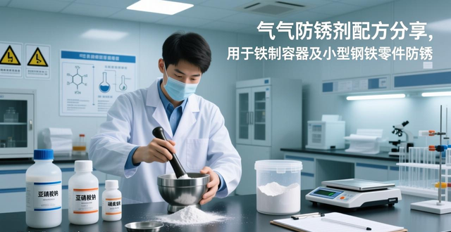 气相防锈剂配方_钢材包装纸用防锈剂配方_防锈可剥膜制作方法
