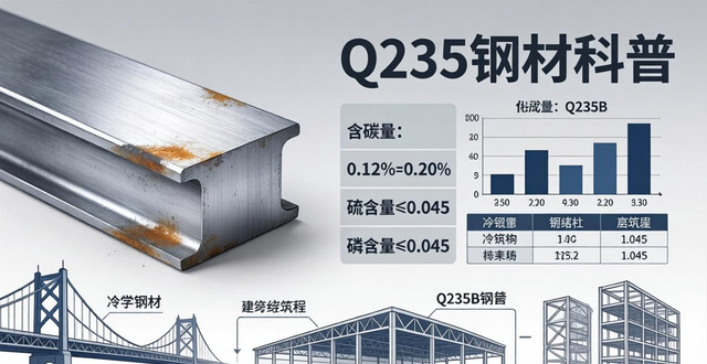 Q235钢材常见分类及应用场景，你了解多少？