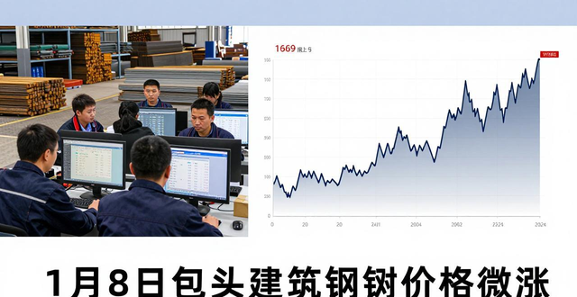 1 月 8 日包头建筑钢材价格微涨，无缝钢材价格变动几何？