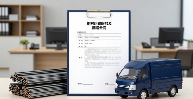 钢材运输合同_配送合同条款_钢材运输服务合同