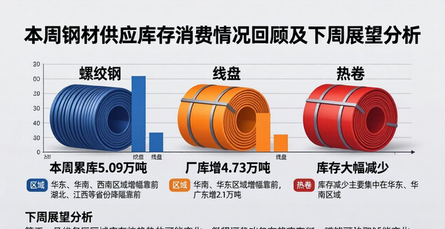 本周钢材供应库存消费情况回顾及下周展望分析