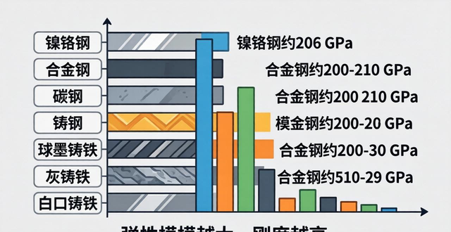 常见钢材弹性模量值及影响因素，一文带你了解