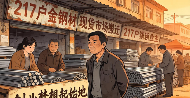 浙金钢材现货市场变迁：父女俩二十年钢材生意的不舍与回忆