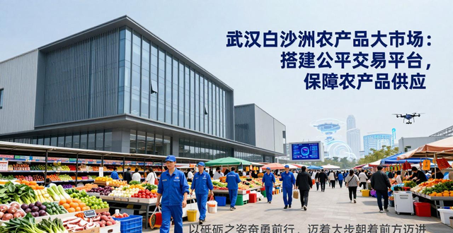 武汉白沙洲农副产品大市场：搭建公平交易平台，保障农产品供应