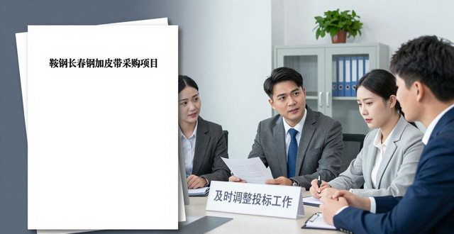 鞍钢长春钢加皮带采购项目流标公示-AGGJCCHGZHD23051044089_鞍钢钢材加工配送有限公司管理规划部采购预期未达_鞍钢钢材加工配送长春