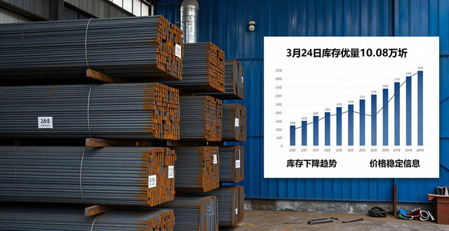 贵阳建筑钢材库存续降，今日价格暂稳