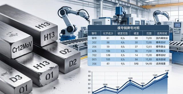模具钢材品种规格影响大，模具钢牌号对照应运而生