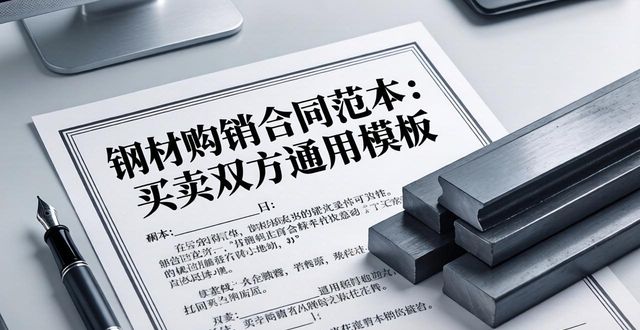 买卖合同范本_钢材购买合同范本_购销合同模板