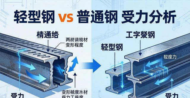 轻型钢钢材与普通钢材受力一样吗_钢筋与钢材知识_钢结构材料