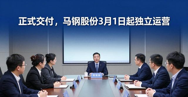马钢股份马钢有限资产交割协议_马钢钢材价格_马钢有限独立运营历史时刻