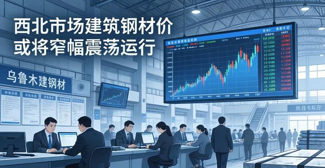乌鲁木齐钢材市场震荡，新疆建材成交弱