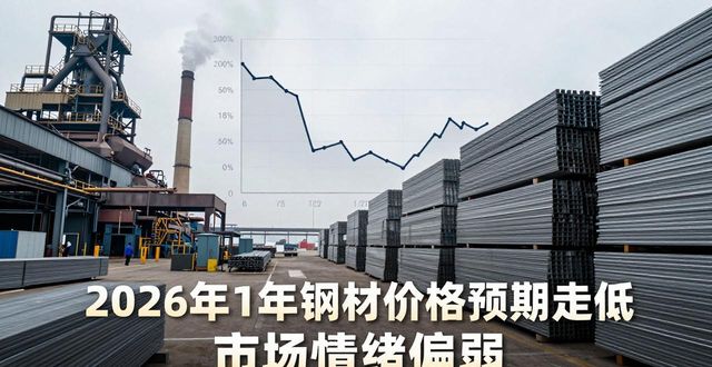 2026年1月钢材价格预期走低 市场情绪偏弱