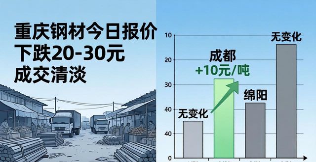 川渝建筑钢材价格走势_重庆钢材今日报价_川渝钢材市场情绪分析
