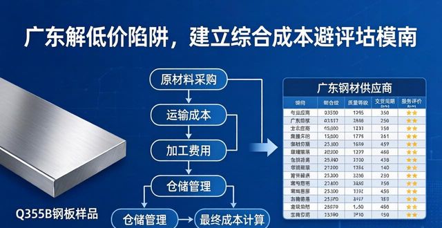 广东钢材供应商怎么选？Q355B钢板采购避坑指南