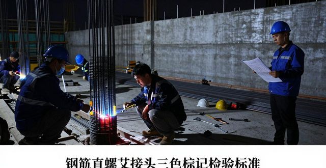 三色油漆钢筋标识_钢材检验标准规范_钢筋直螺纹颜色标识规范