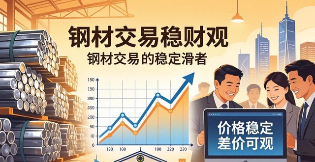 钢贸盈利模式期货波动影响_钢材交易行情_钢材期货低波动稳价差