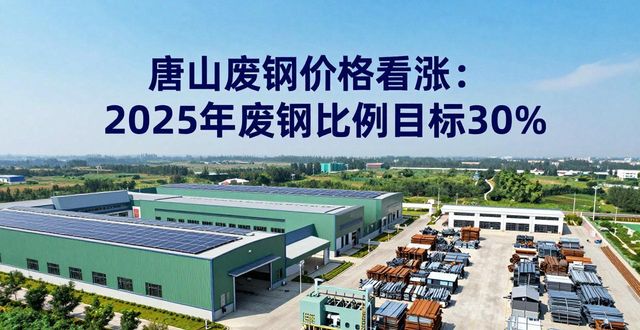 唐山钢铁生产企业废旧钢铁再生利用_唐山市废旧物资循环利用体系建设_废旧钢材价格行情
