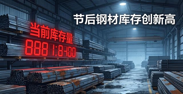 国内钢材社会库存历史新高_建材和钢材_节后钢材库存大幅增加