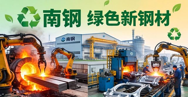 新能源汽车用绿色钢材生产技术_南钢高废钢比低碳特殊钢_废旧钢材如何冶炼