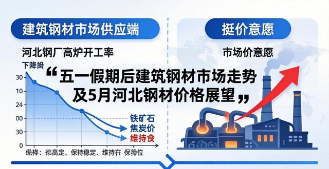 五一假期后建筑钢材市场走势及5月河北钢材价格展望