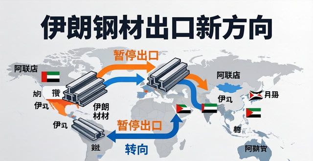 伊朗暂停钢材出口，现在出口到哪好？