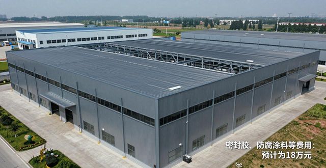 钢结构厂房钢材用量_钢结构工业厂房造价_钢构厂房预算方案