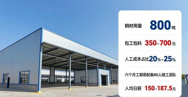钢结构厂房包工包料报价_钢结构厂房钢材用量_两万平钢结构厂房造价