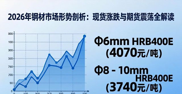 2026年钢材市场形势剖析：现货涨跌与期货震荡全解读