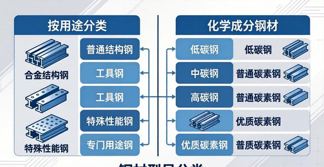 钢材型号介绍：按用途、成分、炉种及脱氧程度的分类