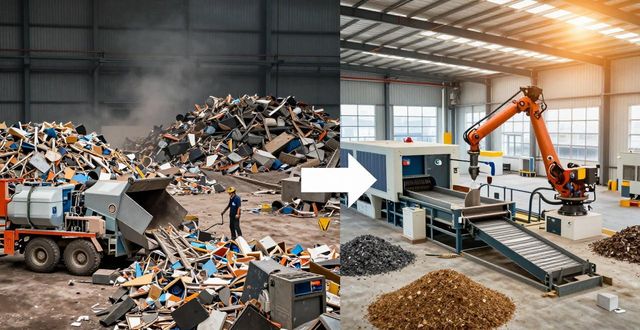 资源再生循环经济_废品钢材价格_建筑垃圾分选处理