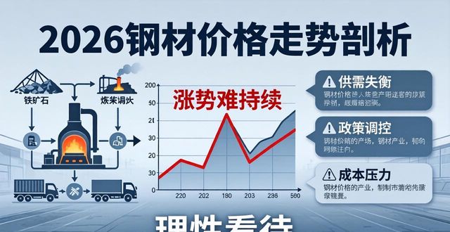 2026钢材价格预测_中美经贸磋商钢价影响_钢市涨势逻辑分析