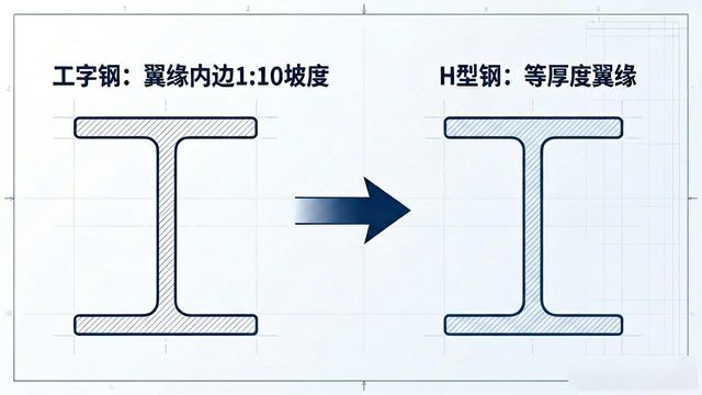 轻型钢钢材与普通钢材受力一样吗_工字钢与H型钢区别_H型钢应用范围