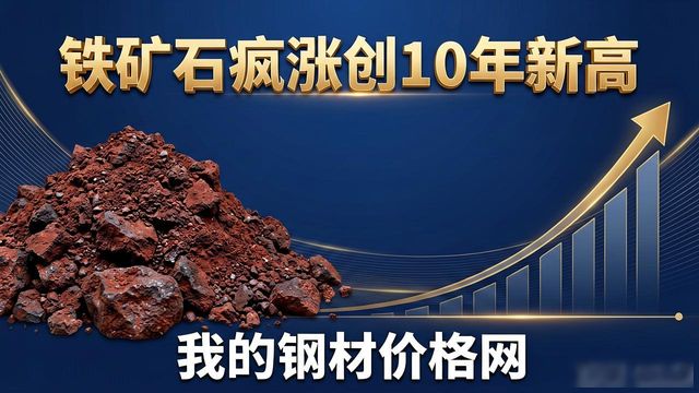 钢材市场全面上涨分析_铁矿石价格走势_我的钢材价格网
