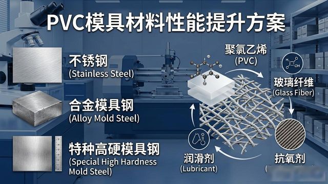 PVC模具材料选择指南_制作PVC模具所需材料_pvc模具用什么钢材
