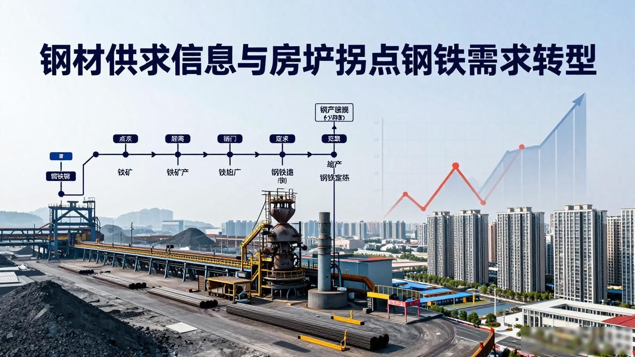 钢材供求信息：房地产拐点下，钢铁需求转型新方向