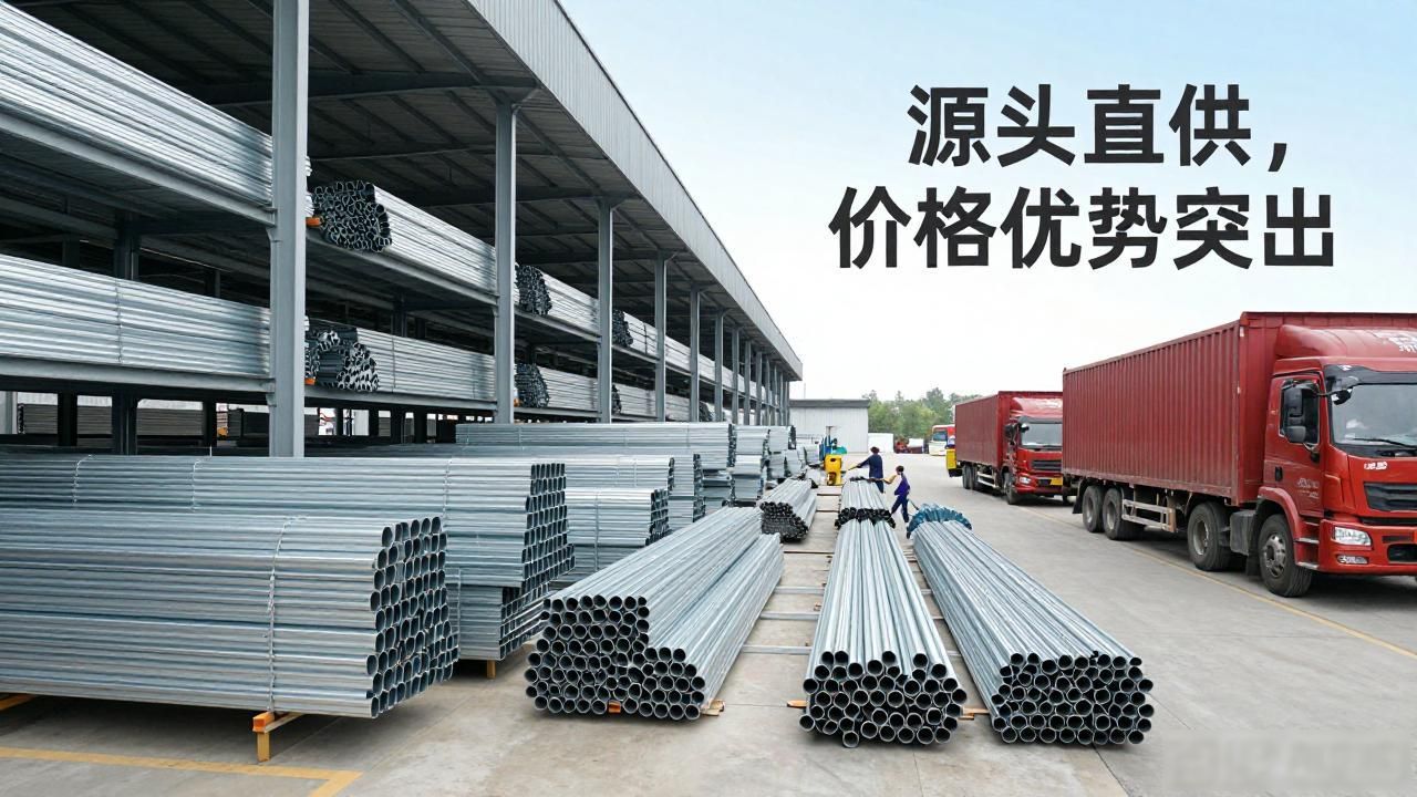 安宁钢材加工厂家：大棚钢管现货直供，耐腐蚀高强度