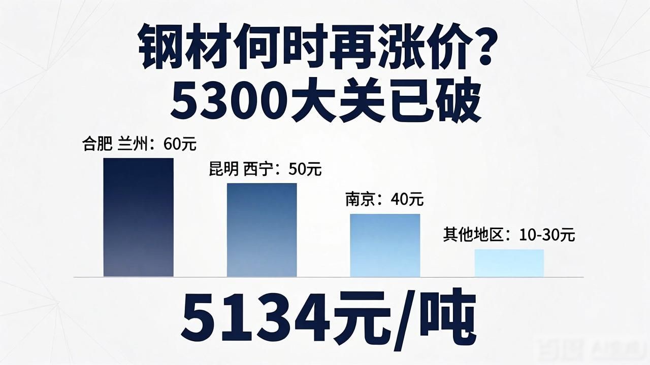 钢材期货价格5300_螺纹钢市场行情分析_钢材什么时候涨价