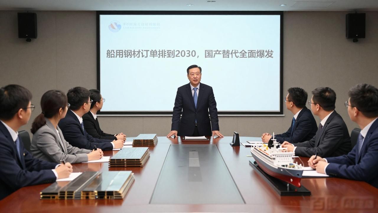 船用钢材_船舶建造订单排至2030年_高端船用钢材国产化
