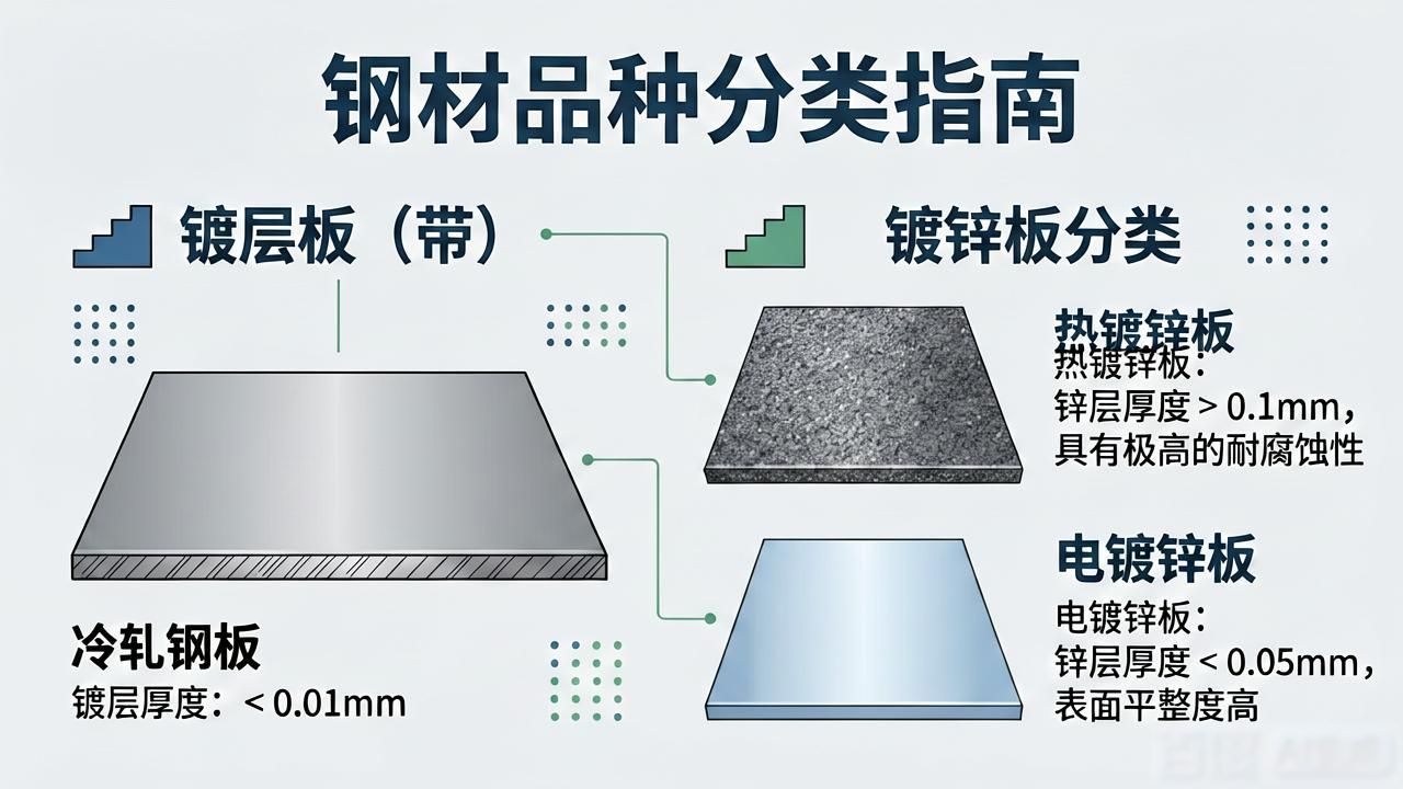钢材有哪些品种？一文看懂常见分类