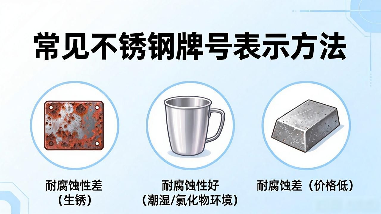 201304430不锈钢区别_不锈钢牌号表示方法_440c不锈钢钢材牌号