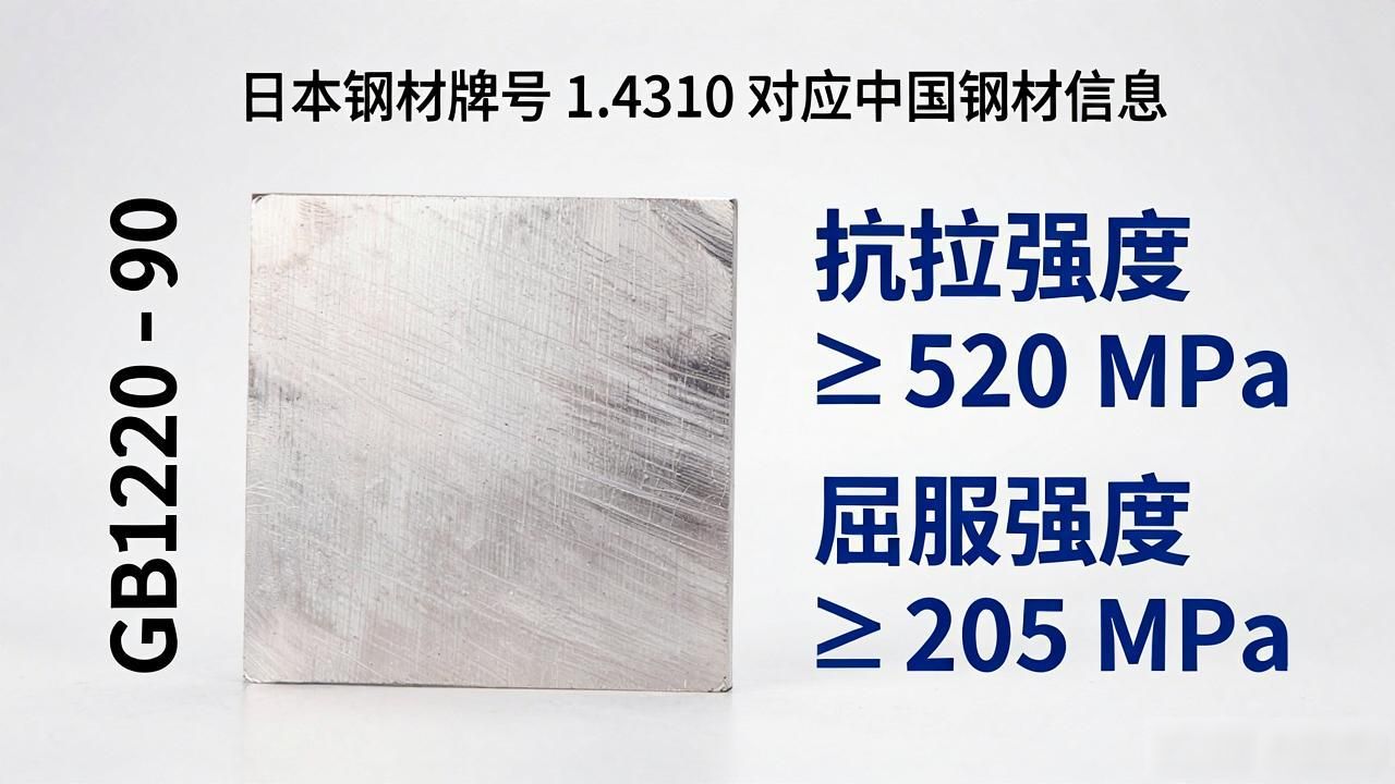 1.4310不锈钢材质特性_1.4310铬镍系不锈钢性能_日本钢材牌号对应中国牌号