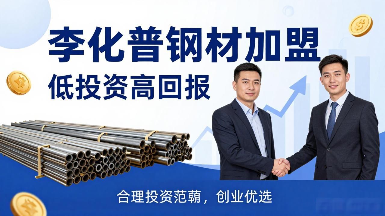 低合金钢材代理加盟_李化普钢材加盟优势_家居建材加盟品牌实力强的选择