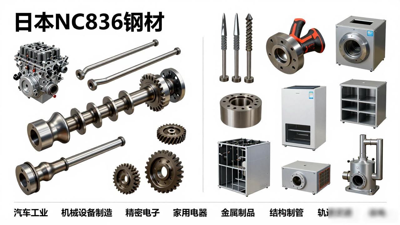 SNC836结构钢 JIS G4053-2003合金结构钢 特种钢应用领域_日本钢材牌号对应中国牌号
