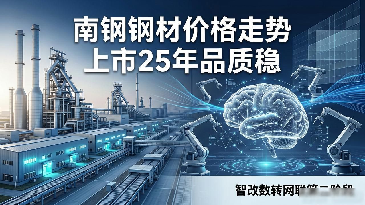 南钢钢材价格走势 上市25年品质稳